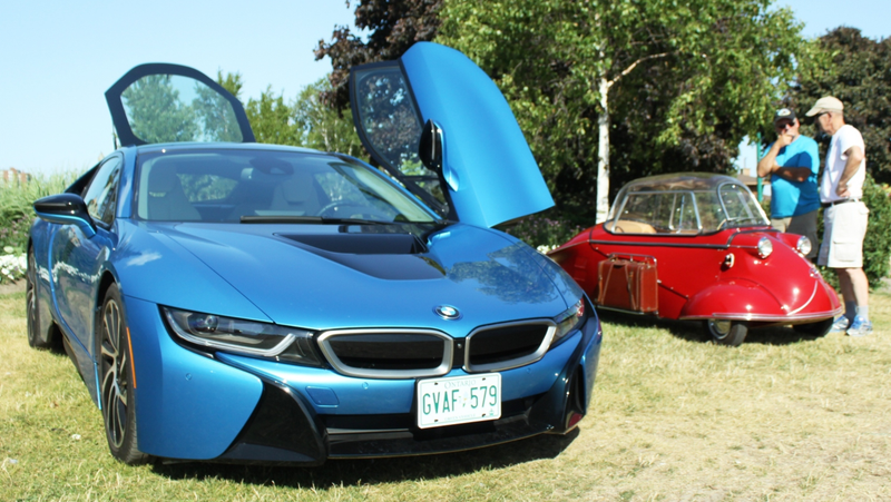 Illustration for article titled BMW i8 Versus Messerschmitt (Or: Where Do Ideas Come From?)